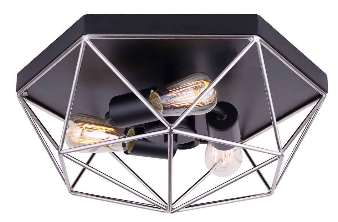 Canarm Greer IFM676A15BKN Ceiling Light - Metal