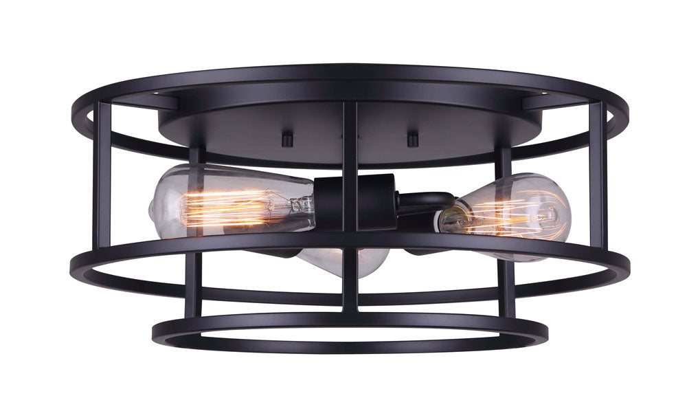 Canarm Luca IFM757A16BK Ceiling Light - Black
