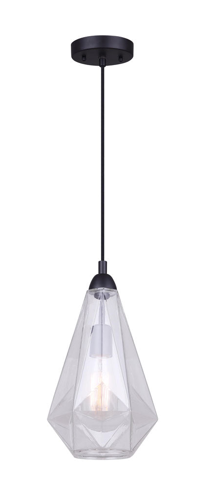 Canarm Dune IPL1006A01BK Pendant Light - Black