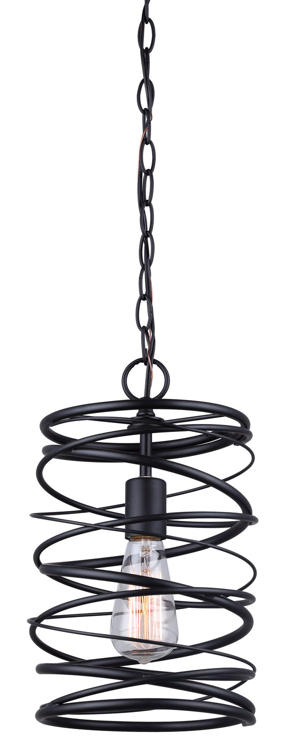 Canarm Ryland IPL411B01BK Pendant Light - Black