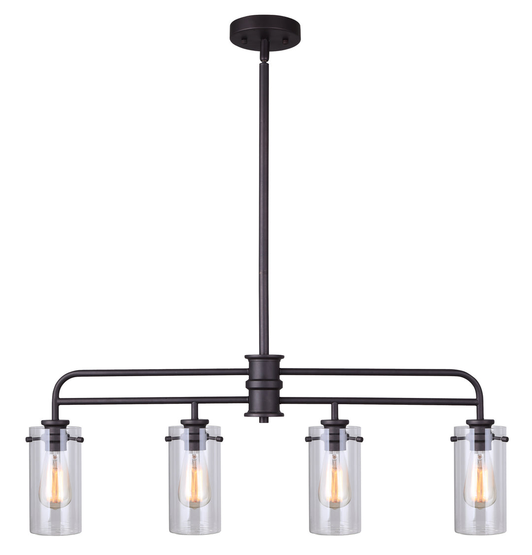 Canarm Albany IPL679A04ORB Pendant Light - Oil Rubbed Bronze