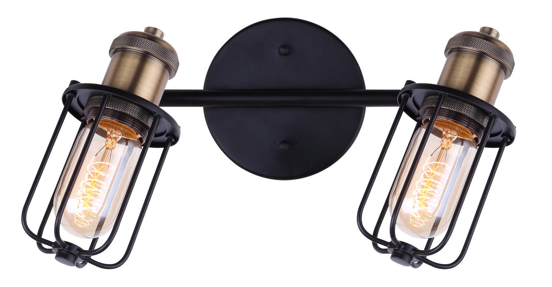 Canarm Vox IT704A02BKG Wall Sconce Light - Metal