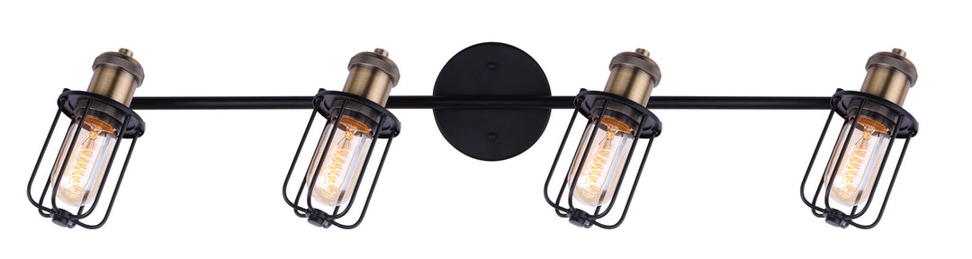 Canarm Vox IT704A04BKG Wall Sconce Light - Metal