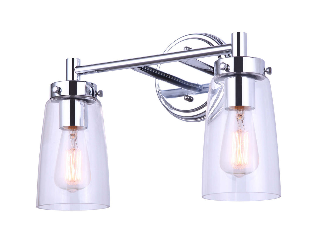Canarm Rory IVL1016A02CH Bath Vanity Light 14 in. wide - Chrome