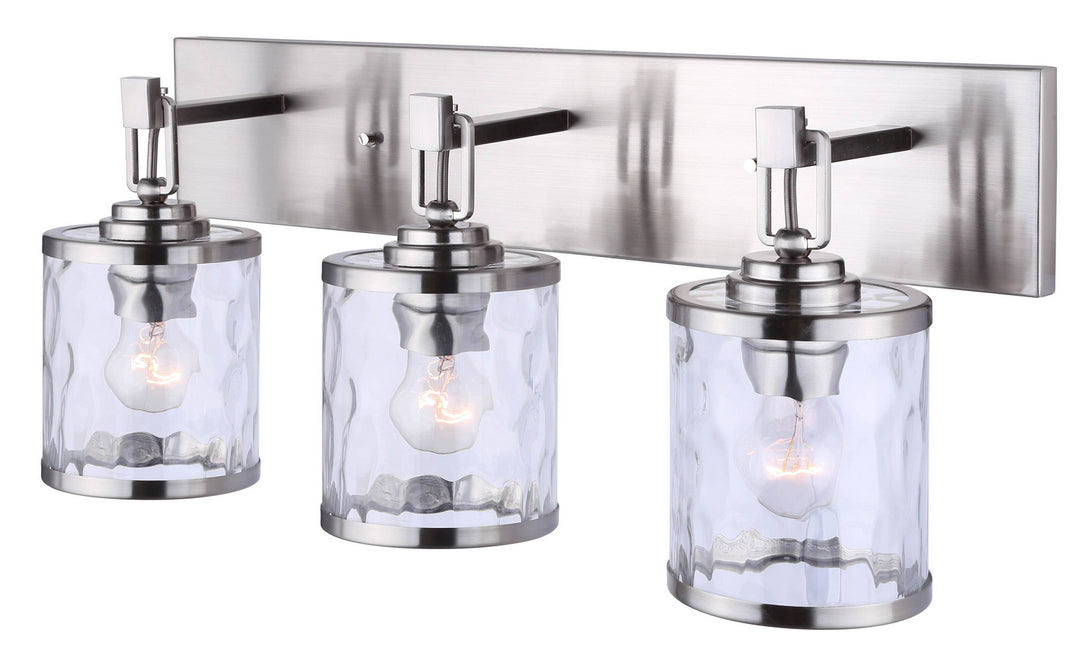 Canarm Cala IVL677A03BN Bath Vanity Light 25 in. wide - Brushed Nickel