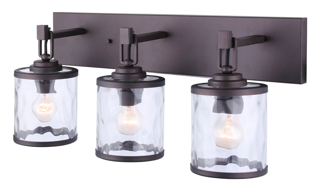 Canarm Cala IVL677A03ORB Bath Vanity Light 25 in. wide - Oil Rubbed Bronze