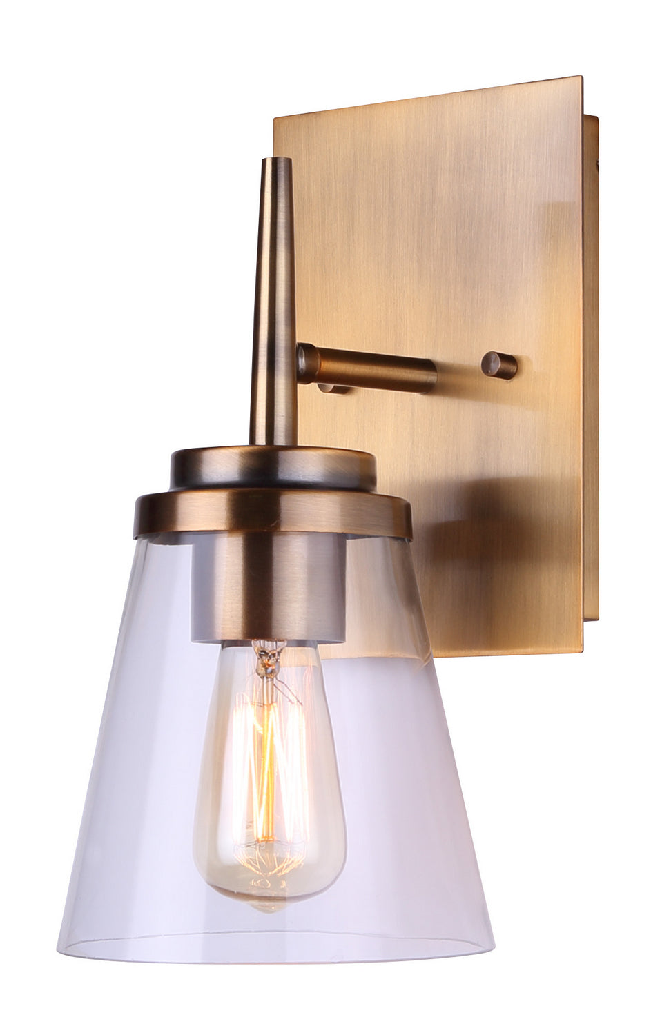 Canarm Perla IVL703A01GD Wall Sconce Light - Metal