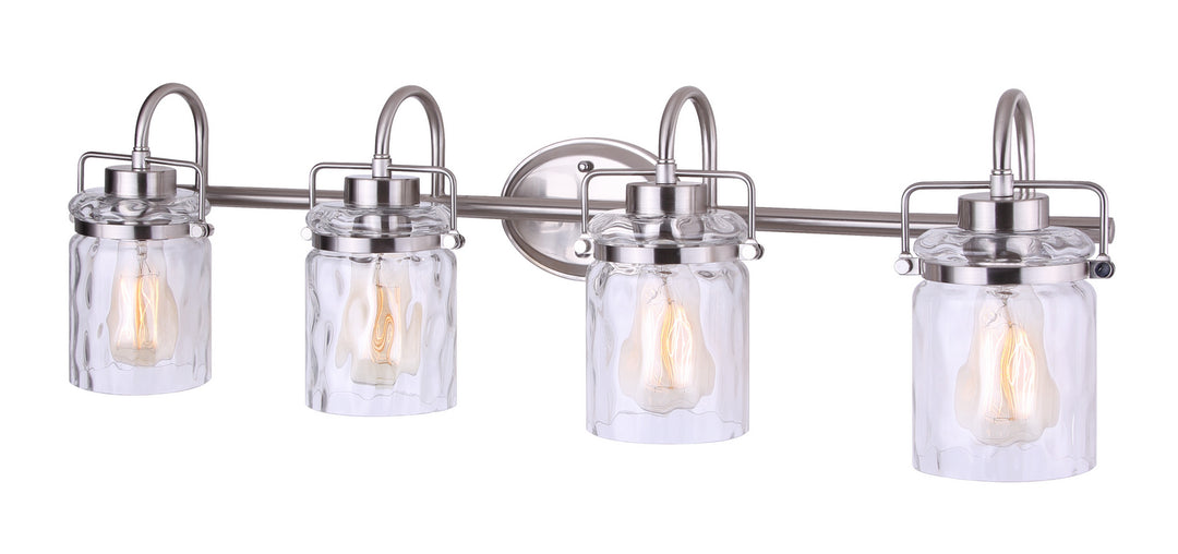 Canarm Arden IVL707A04BN Bath Vanity Light 35 in. wide - Metal