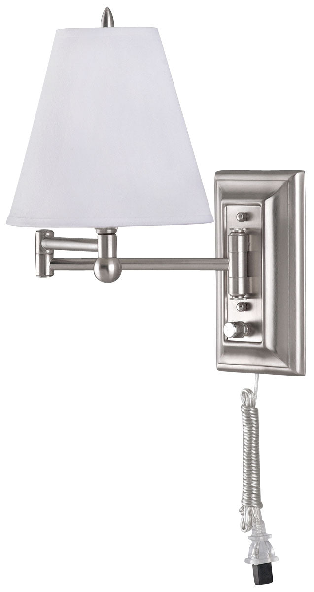 Canarm Lighting IWF1DBPT   Lamp Pewter, Nickel, Silver