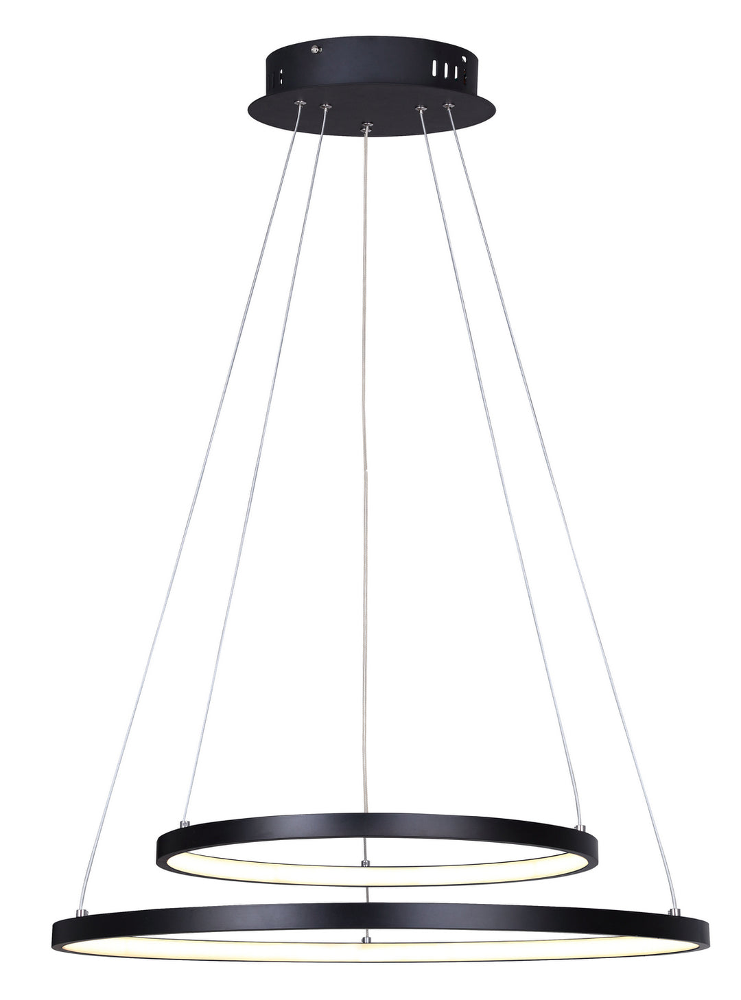 Canarm Lexie LCH128A24BK Chandelier Light - Oil Rubbed Bronze