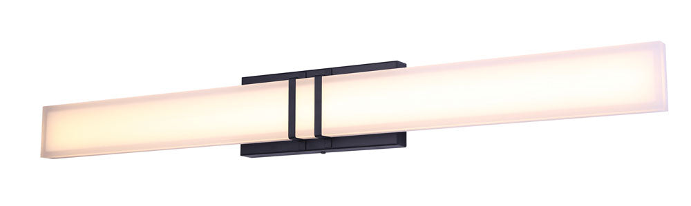 Canarm Carlyn LVL181A36BK Bath Vanity Light 36 in. wide - Black