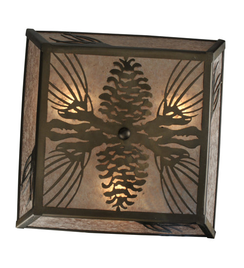 Meyda Tiffany Mountain Pine 106774 Ceiling Light - Antique Copper