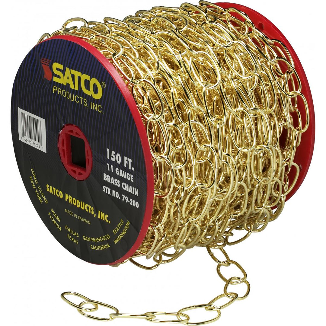 Satco Lighting 79-200   Home Decor Brass