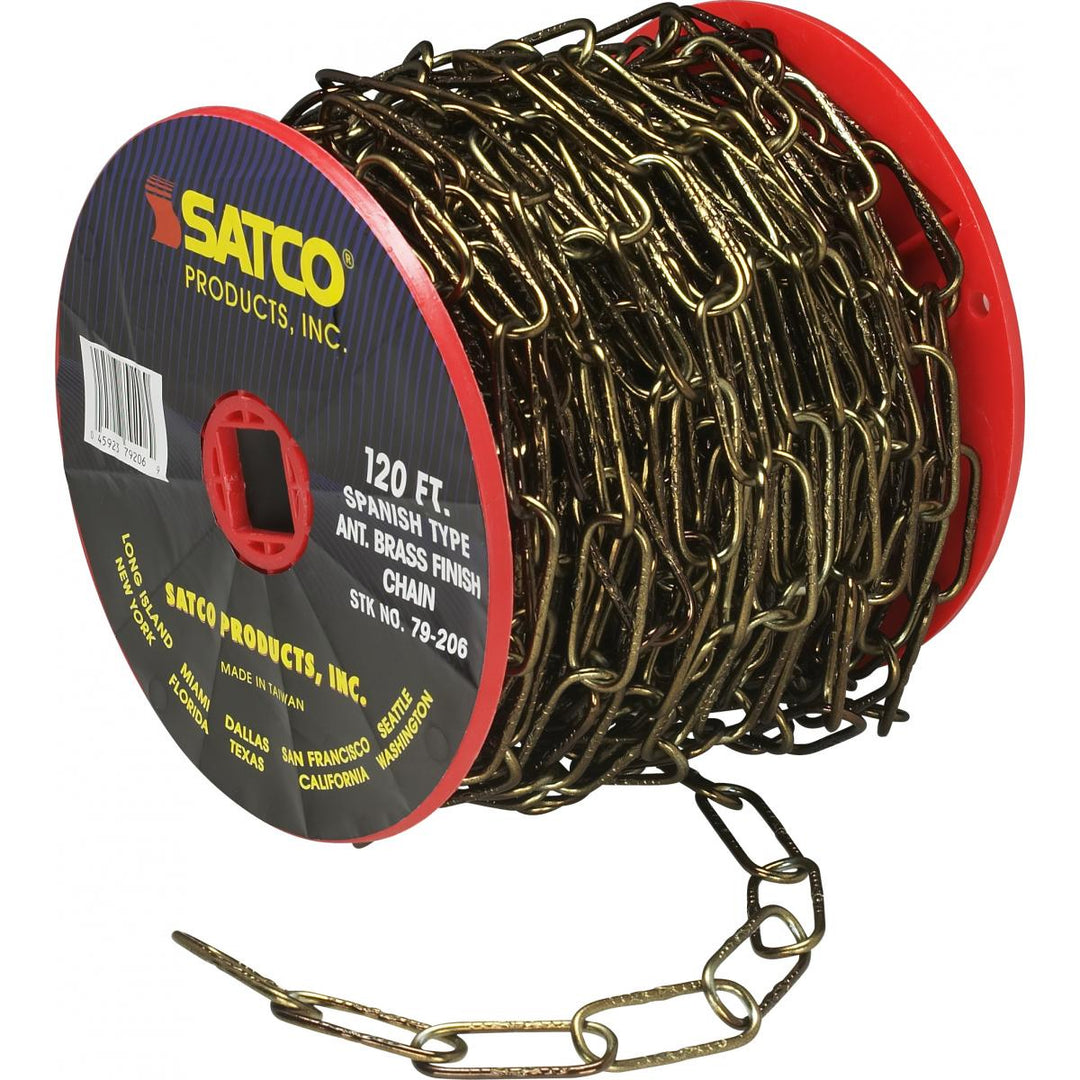 Satco Lighting 79-206   Home Decor Antique Brass