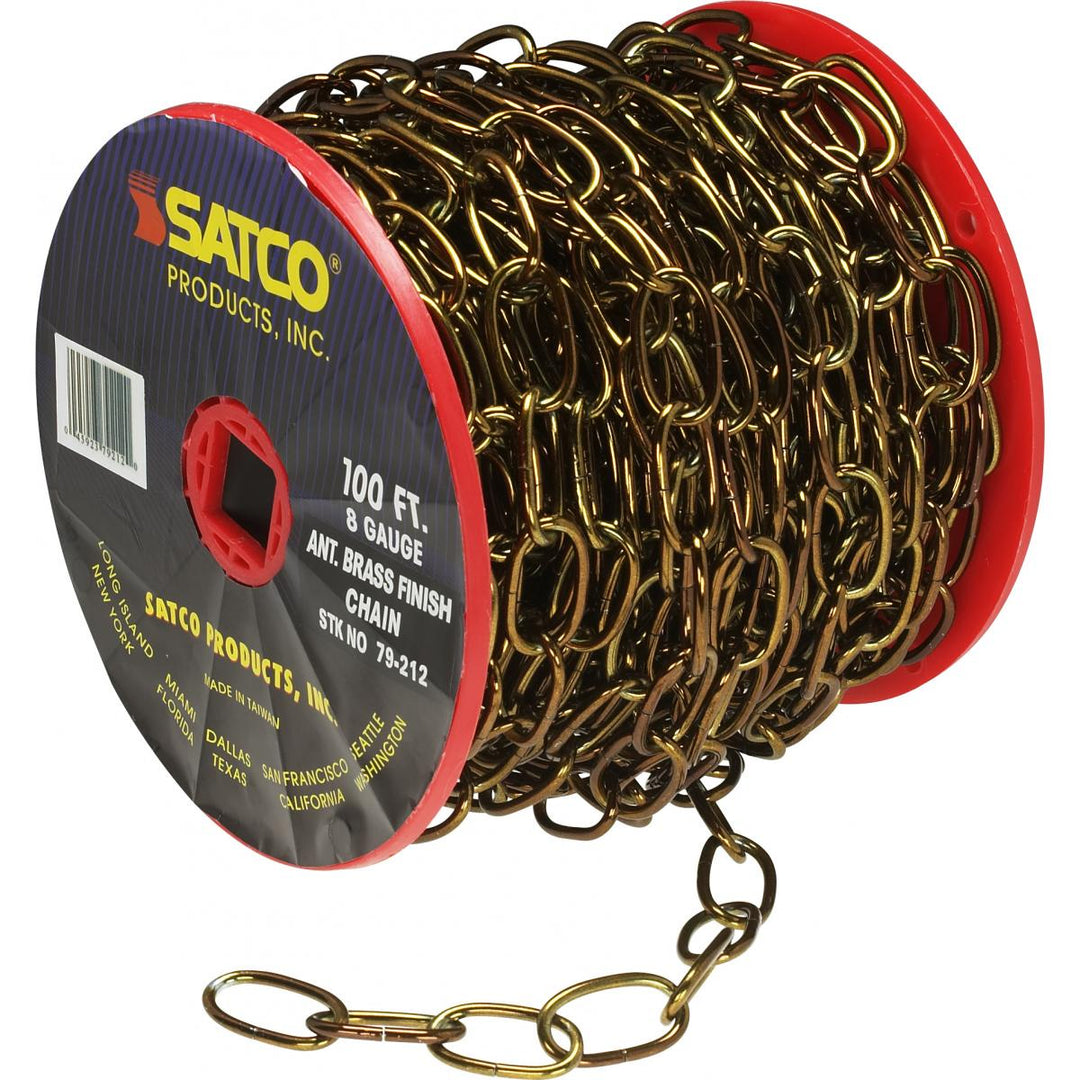 Satco Lighting 79-212   Home Decor Antique Brass
