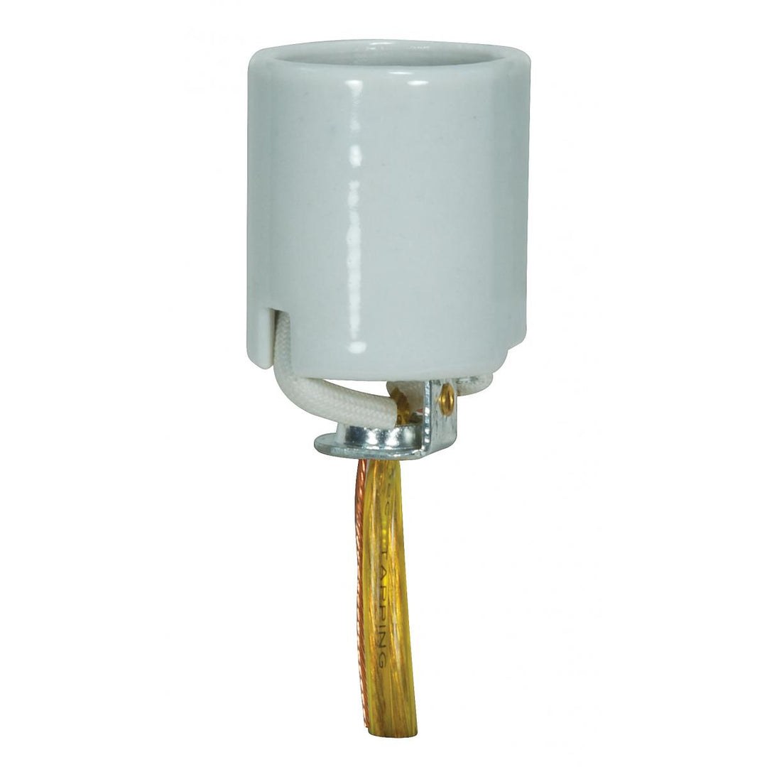 Satco Lighting 80-1317   Home Decor Glazed White