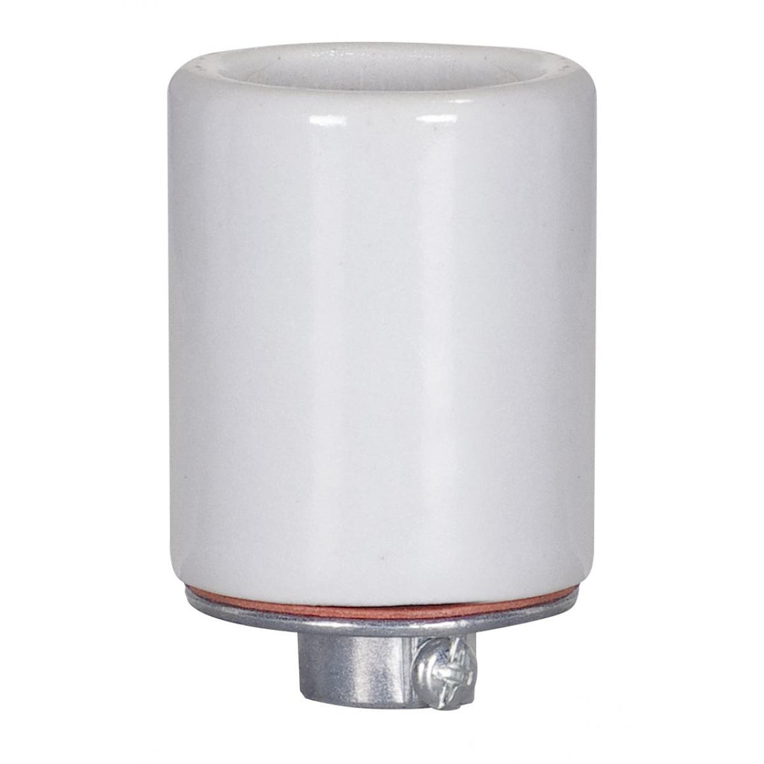 Satco Lighting 80-1318   Home Decor Glazed White