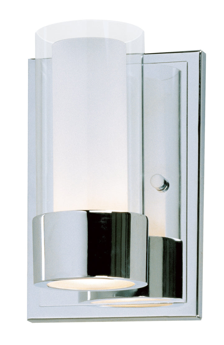 Maxim Silo 23071CLFTPC/BUL Wall Sconce Light - Polished Chrome