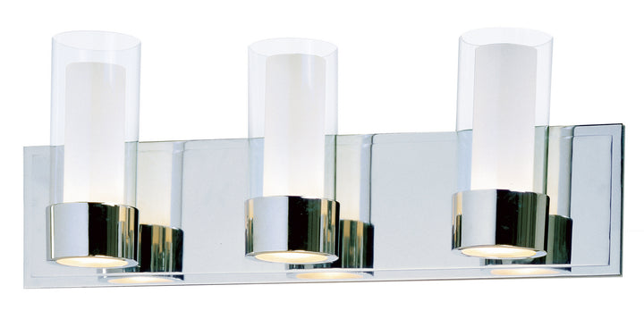 Maxim Silo 23073CLFTPC/BUL Bath Vanity Light 21 in. wide - Polished Chrome