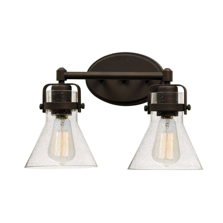 Maxim Seafarer 26112CDOI/BUI Bath Vanity Light 15 in. wide - Oil Rubbed Bronze