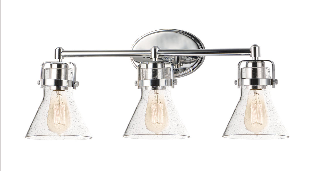 Maxim Seafarer 26113CDPC/BUI Bath Vanity Light 25 in. wide - Polished Chrome