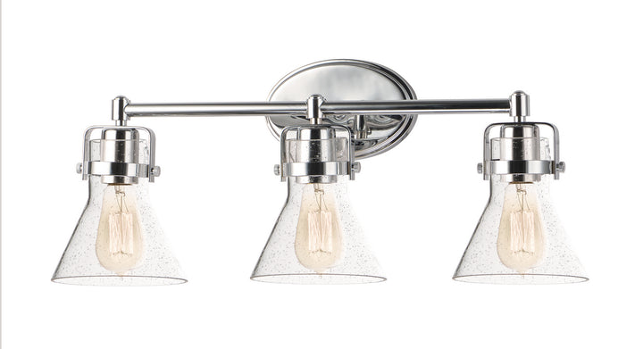 Maxim Seafarer 26113CDPC/BUI Bath Vanity Light 25 in. wide - Polished Chrome