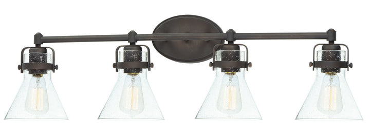 Maxim Seafarer 26114CDOI/BUI Bath Vanity Light 34 in. wide - Oil Rubbed Bronze