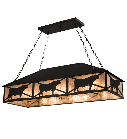 Meyda Tiffany Steer 106870 Pendant Light - Wrought Iron