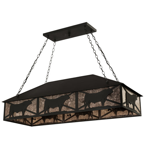 Meyda Tiffany Steer 106870 Pendant Light - Wrought Iron