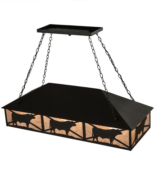 Meyda Tiffany Steer 106870 Pendant Light - Wrought Iron