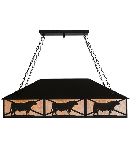 Meyda Tiffany Steer 106870 Pendant Light - Wrought Iron