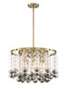 Designers Fountain Villa Rose D208C-8CH-BG Chandelier Light - Brushed Gold