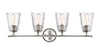 Designers Fountain Westwood D201M-4B-PN Bath Vanity Light 30 in. wide - Polished Nickel