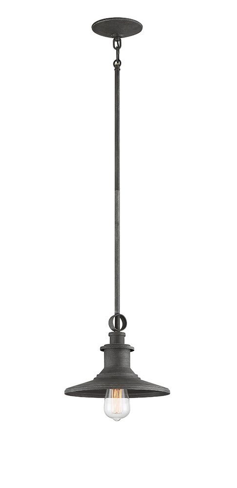 Designers Fountain Aurora D207M-10P-WP Pendant Light - Weathered Pewter