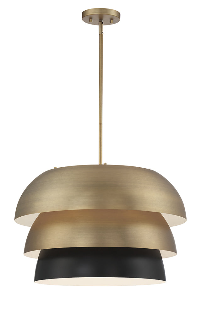 Designers Fountain Moonshadow D213M-22P-OSB Pendant Light - Old Satin Brass