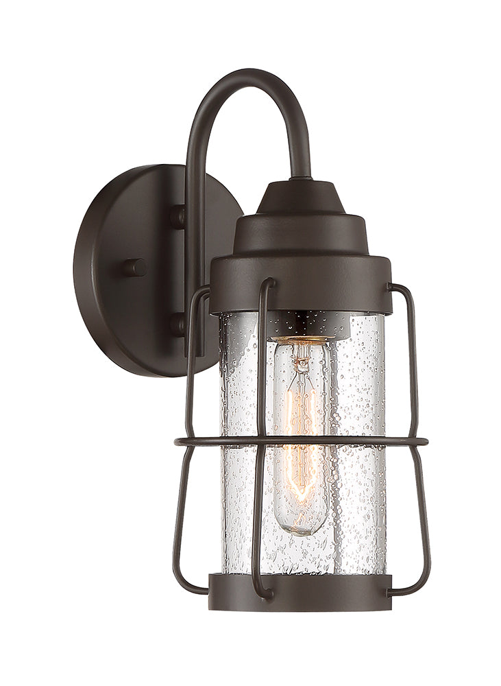 Designers Fountain D219M-6OW-RT Marin One Light Wall Lantern Outdoor Bronze / Dark