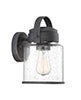 Designers Fountain D221M-6OW-WP Easton One Light Wall Lantern Outdoor Pewter, Nickel, Silver