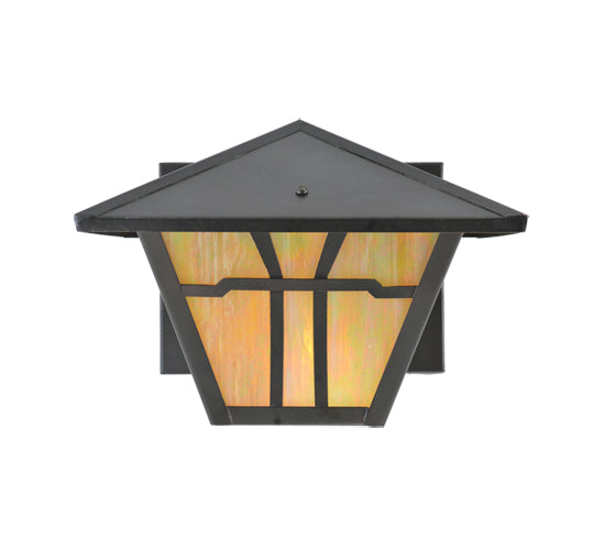 Meyda Tiffany Lighting 106987 Gable One Light Wall Sconce Outdoor Bronze / Dark