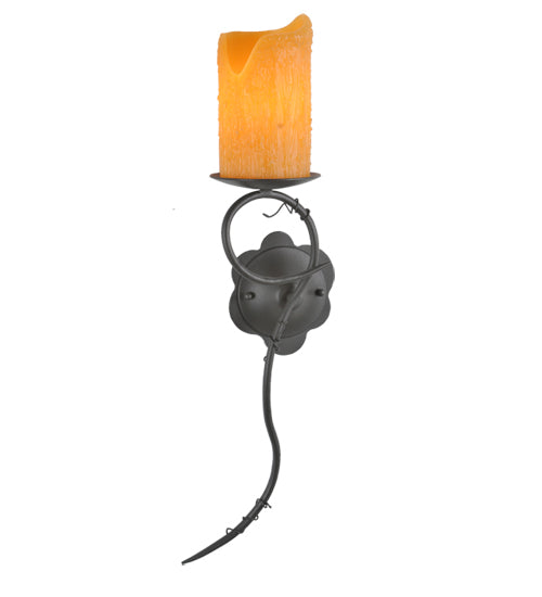 Meyda Tiffany Utana Bluffs 106996 Wall Light - Wrought Iron