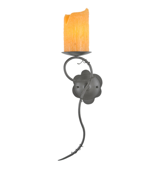 Meyda Tiffany Utana Bluffs 106996 Wall Light - Wrought Iron