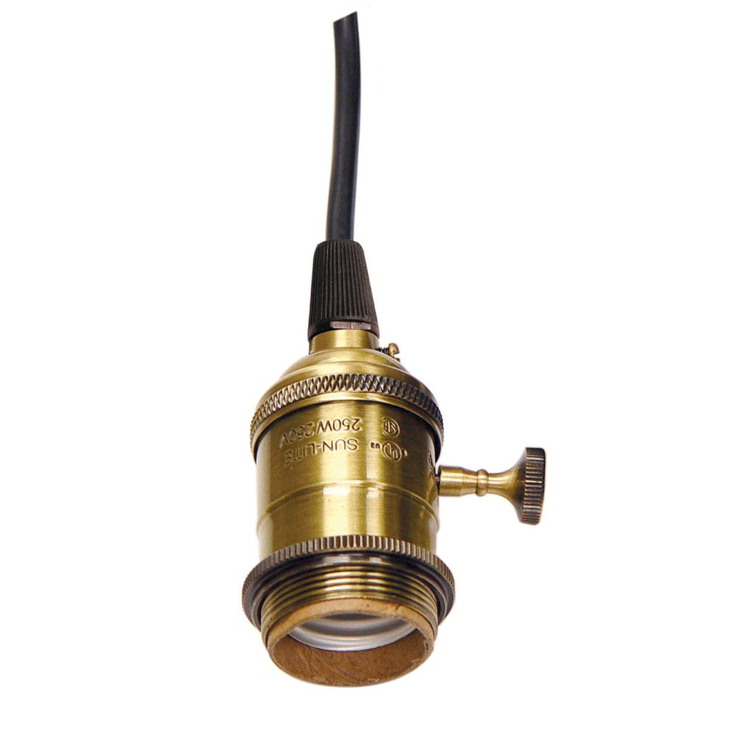 Satco Lighting 80-2273   Home Decor Antique Brass