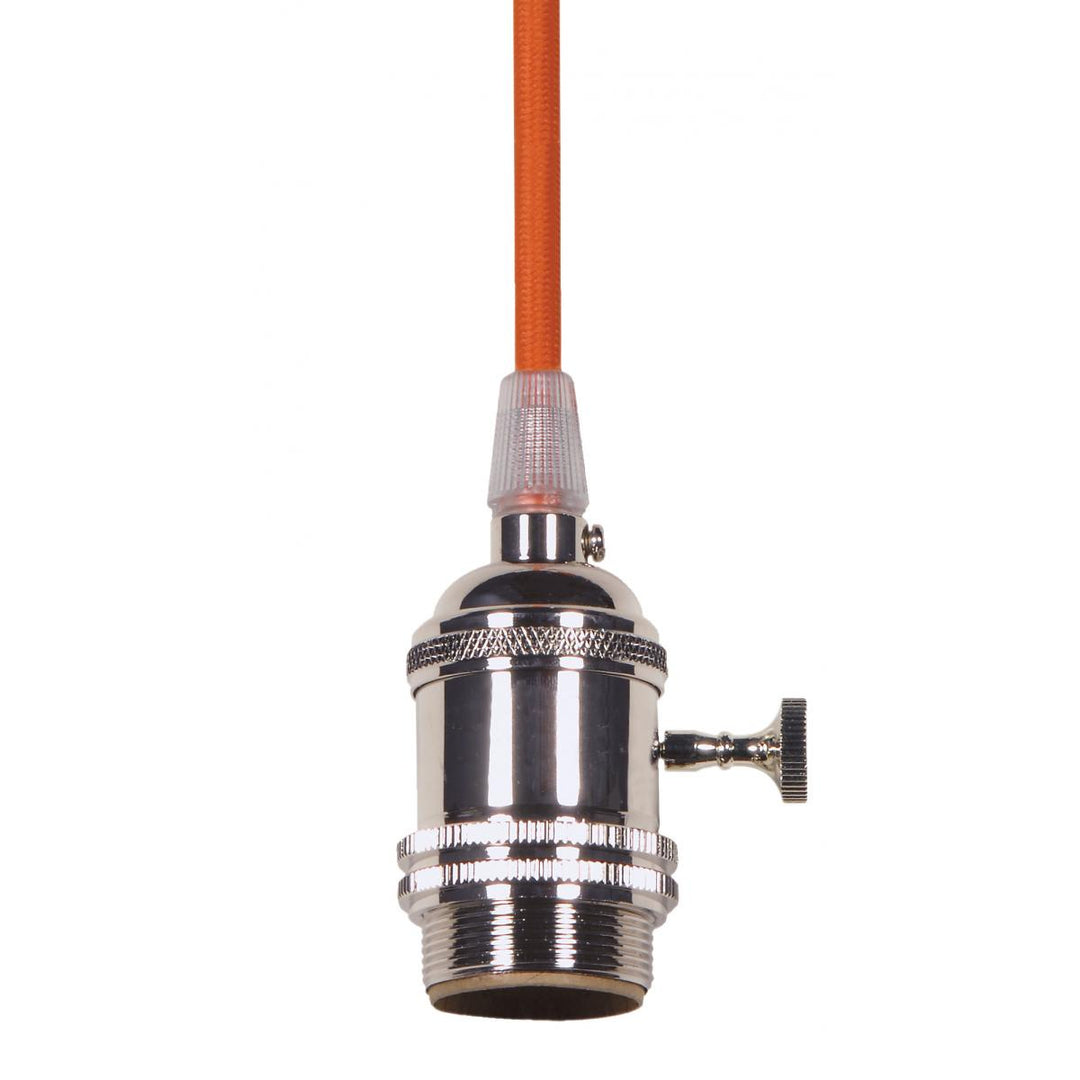 Satco Lighting 80-2346   Home Decor Polished Nickel / Glass