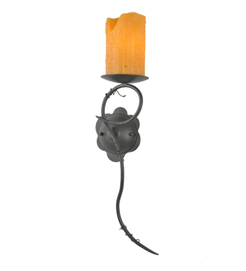 Meyda Tiffany Utana Bluffs 107002 Wall Light - Wrought Iron