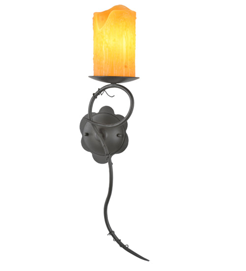 Meyda Tiffany Utana Bluffs 107002 Wall Light - Wrought Iron