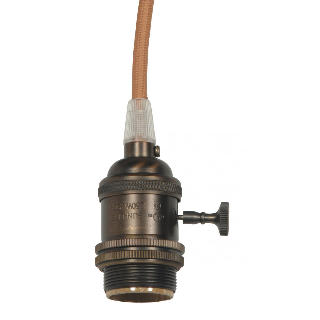 Satco Lighting 80-2432   Home Decor Dark Antique Brass