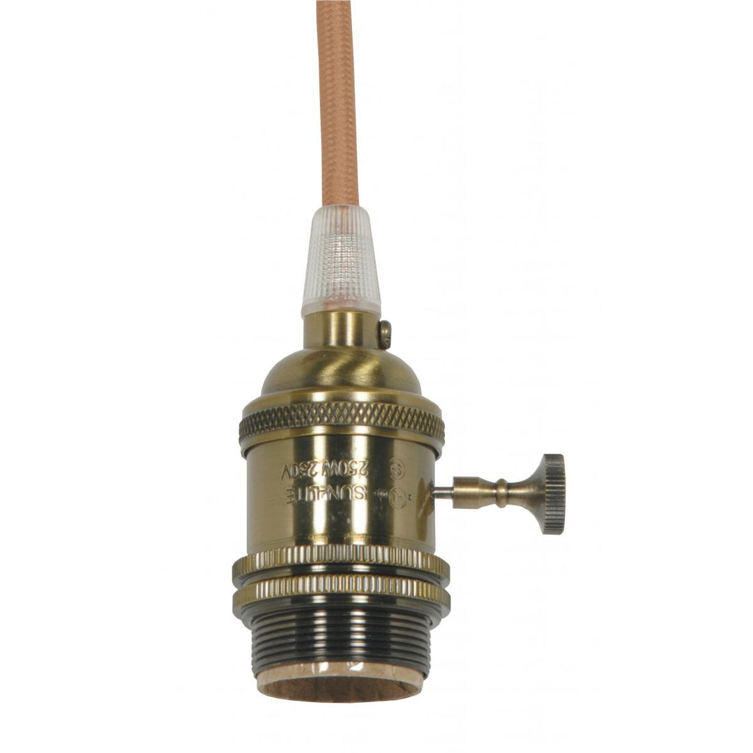 Satco Lighting 80-2436   Home Decor Antique Brass