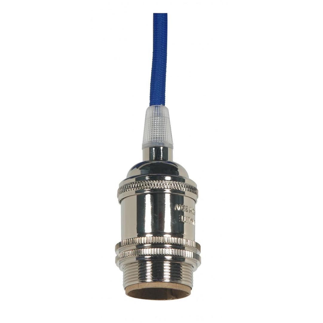 Satco Lighting 80-2454   Home Decor Polished Nickel / Glass