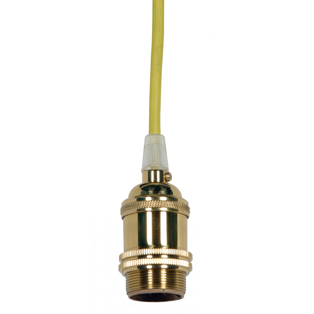 Satco Lighting 80-2461   Home Decor Polished Brass / Glass
