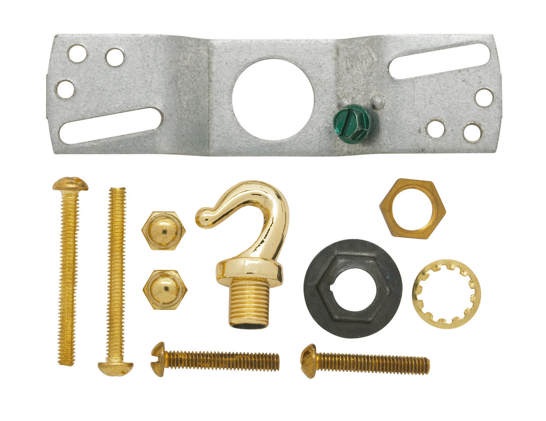 Satco Lighting 90-041   Home Decor Brass
