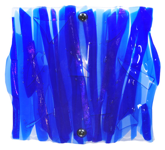 Meyda Tiffany Metro Fusion 107085 Wall Light - Blues/Clear